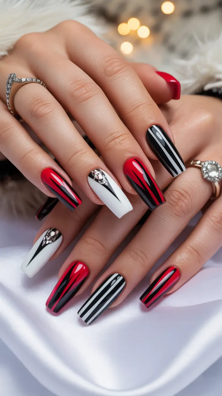 24 Stunning Coffin Winter Nails Design and Color Ideas 2025–2026 for a Chic Seasonal Look