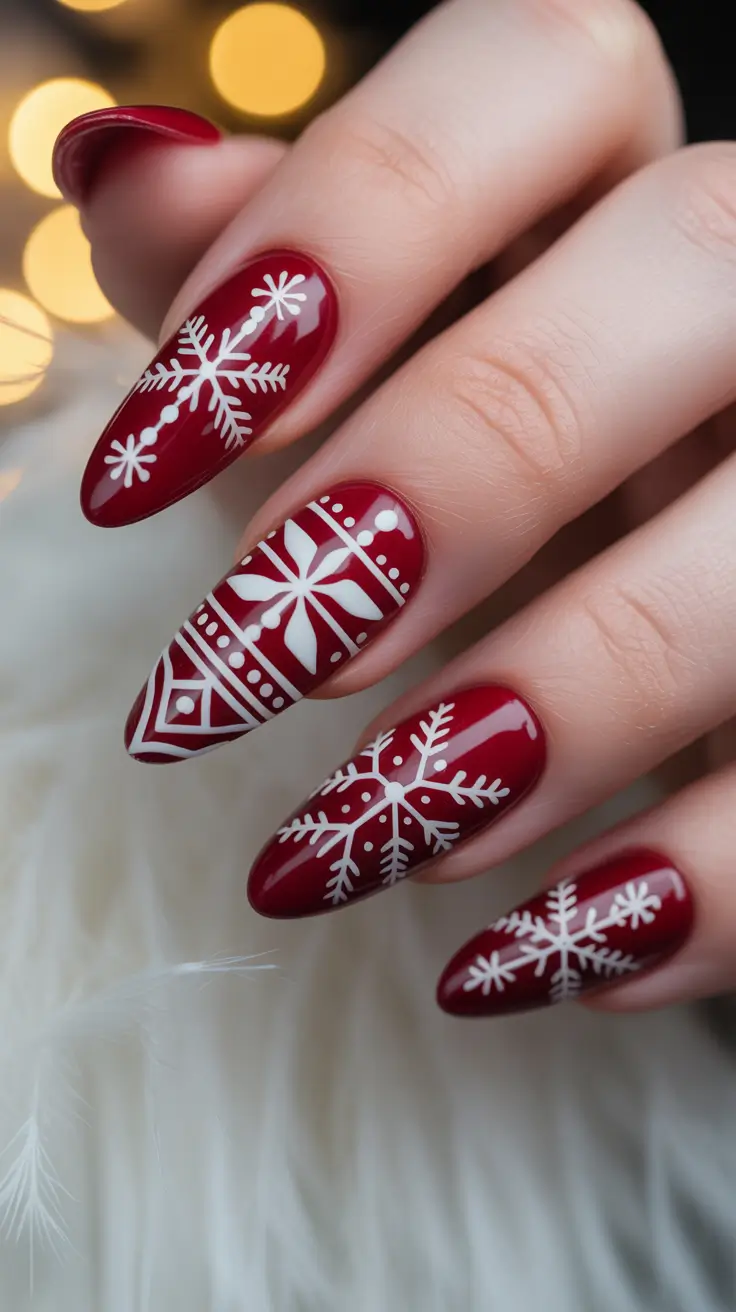 25 Pretty Winter Nails 2025–2026: Chic, Cozy, and Sparkling Manicure Ideas for the Cold Season