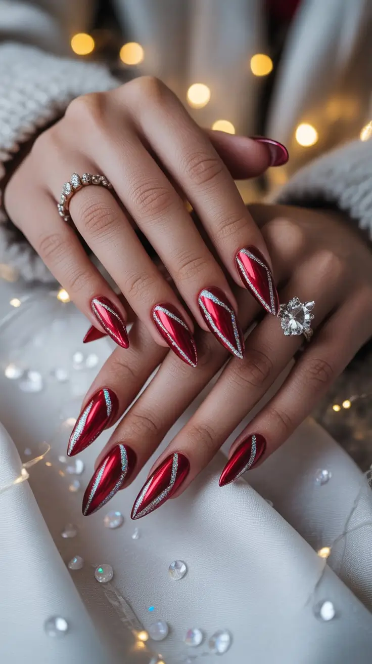 24 Red Christmas Nails Ideas 2025: Festive and Glamorous Holiday Manicures to Try This Season