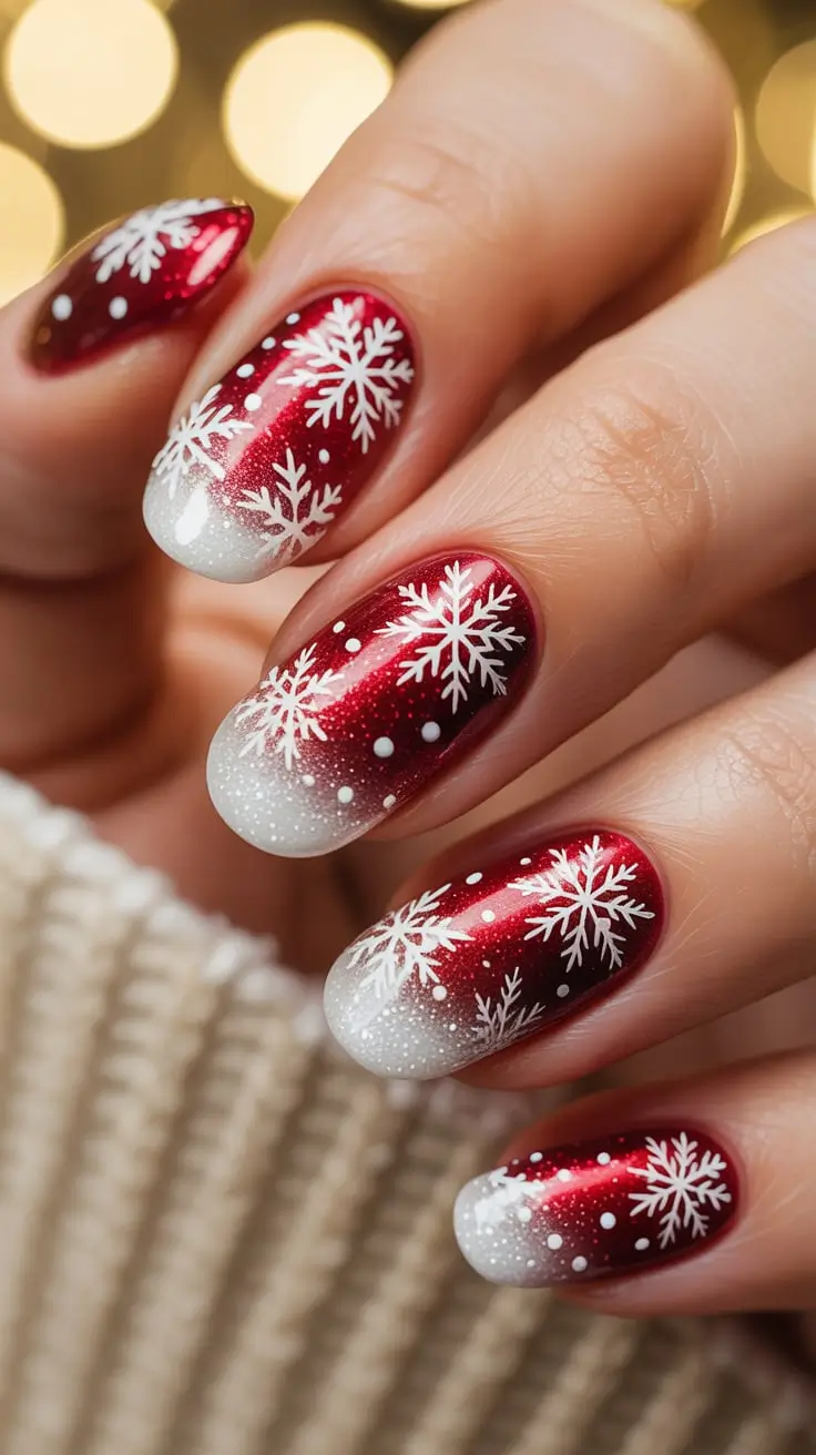 24 Simple Christmas Nails Ideas 2025 to Inspire Your Festive Manicure