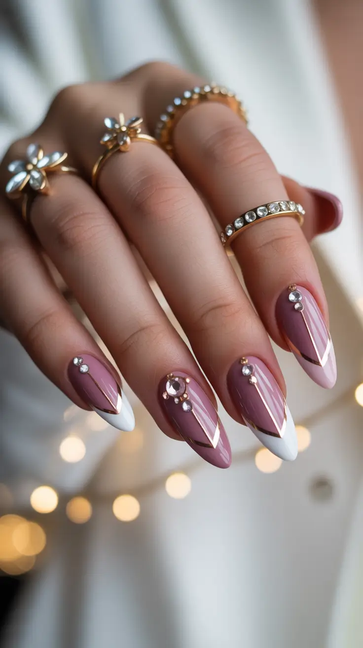 24 Christmas French Nails Ideas 2025: Elegant, Festive, and Timeless Holiday Manicures