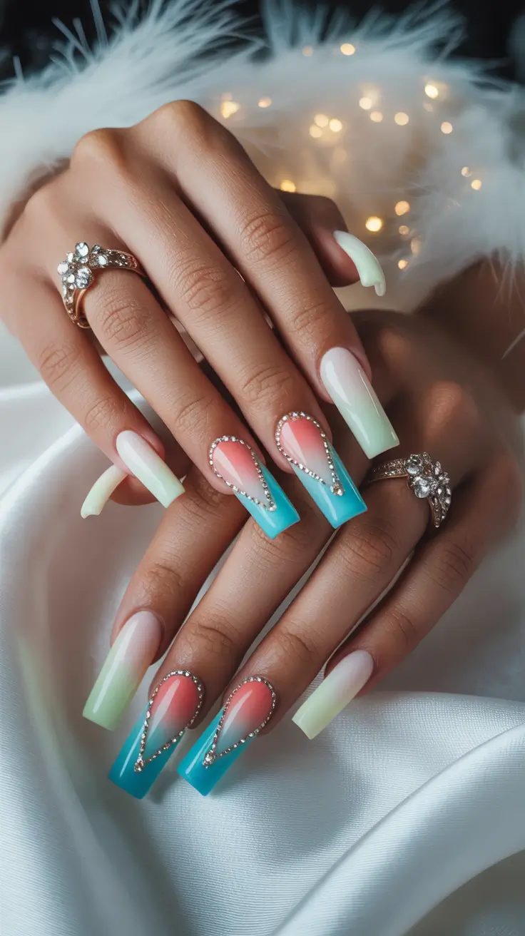 24 Stunning Coffin Winter Nails Design and Color Ideas 2025–2026 for a Chic Seasonal Look