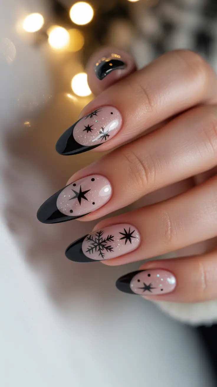 24 Christmas French Nails Ideas 2025: Elegant, Festive, and Timeless Holiday Manicures