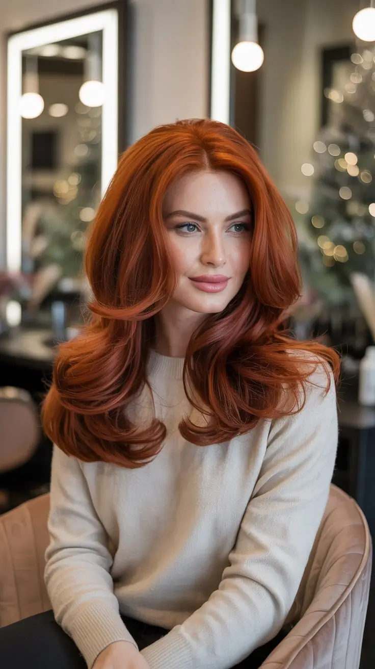 24 Winter Hair Colors Auburn Ideas 2025 – 2026: Trendy Shades to Try This Season