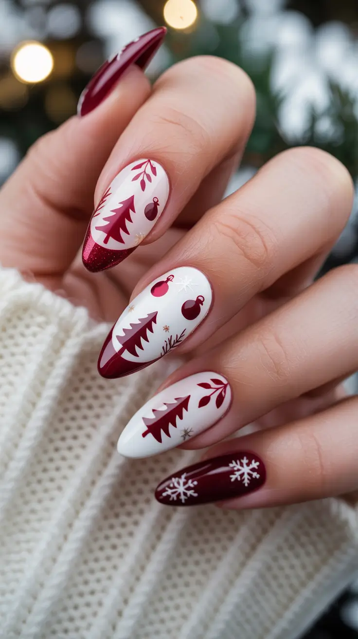 22 Christmas Nail Art Ideas 2025: Festive, Chic & Trendy Holiday Manicures