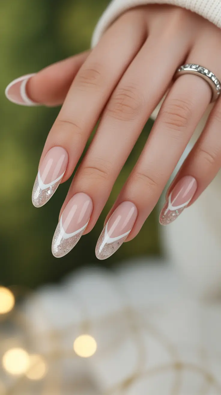 24 Christmas French Nails Ideas 2025: Elegant, Festive, and Timeless Holiday Manicures