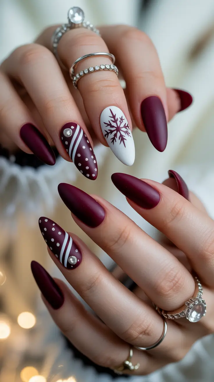 23 Easy Christmas Nails Ideas 2025 to Spark Holiday Magic at Your Fingertips