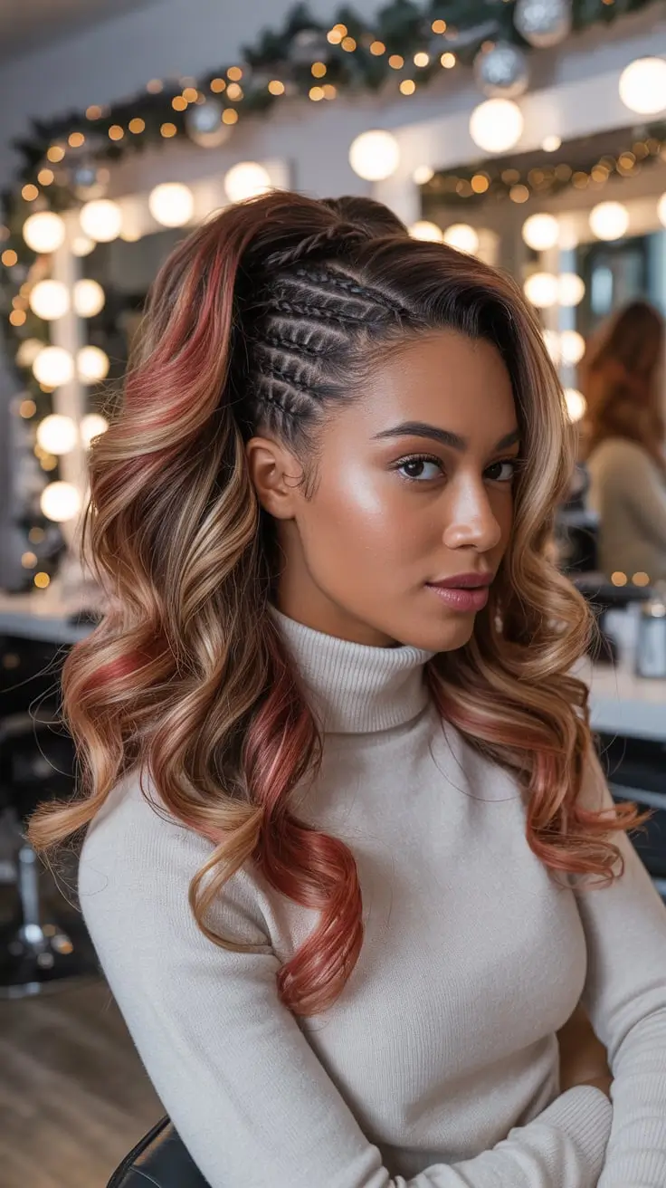 23 Stunning Winter Hair Colors for Dark Skin to Try in 2025–2026