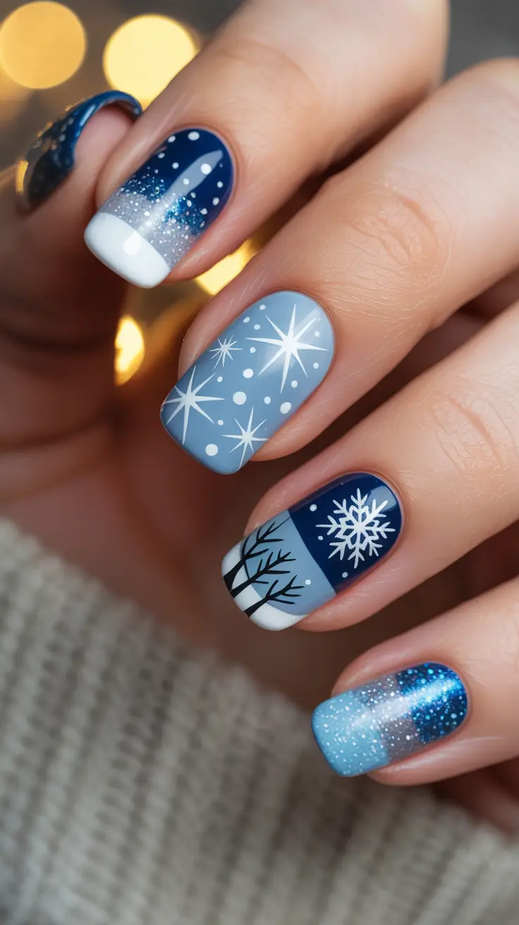 25 Winter Nails Ideas 2025 – 2026 for Stylish Seasonal Manicures