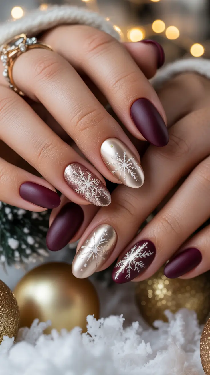 23 Easy Christmas Nails Ideas 2025 to Spark Holiday Magic at Your Fingertips