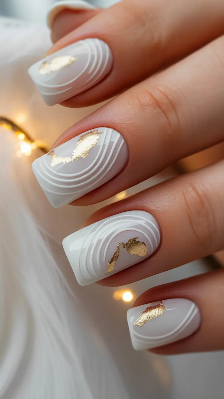 25 White Christmas Nails Ideas 2025: Elegant Winter Nail Designs to Shine This Holiday Season