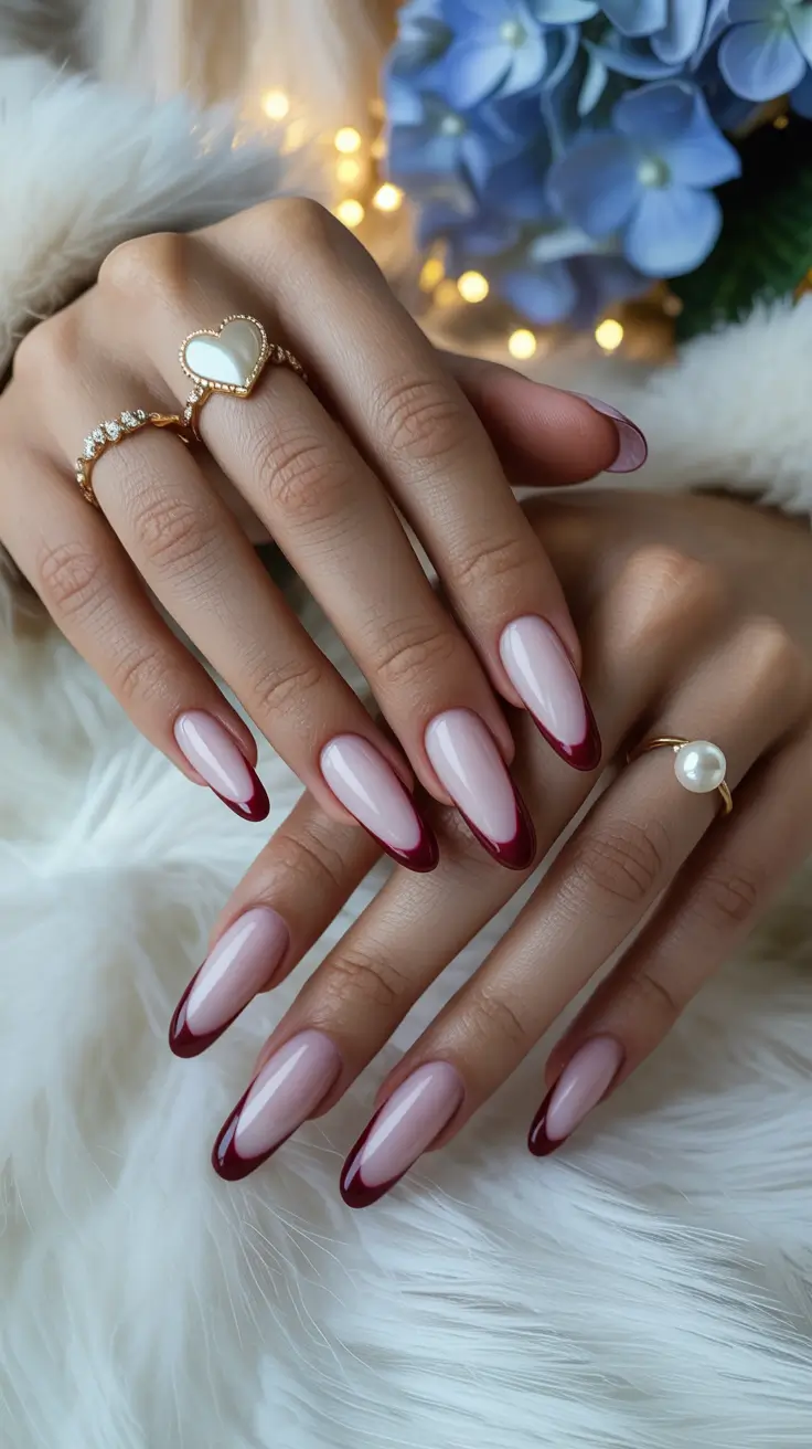 25 Winter French Tip Nails Ideas 2025–2026: Chic, Modern & Frost-Inspired Manicure Looks