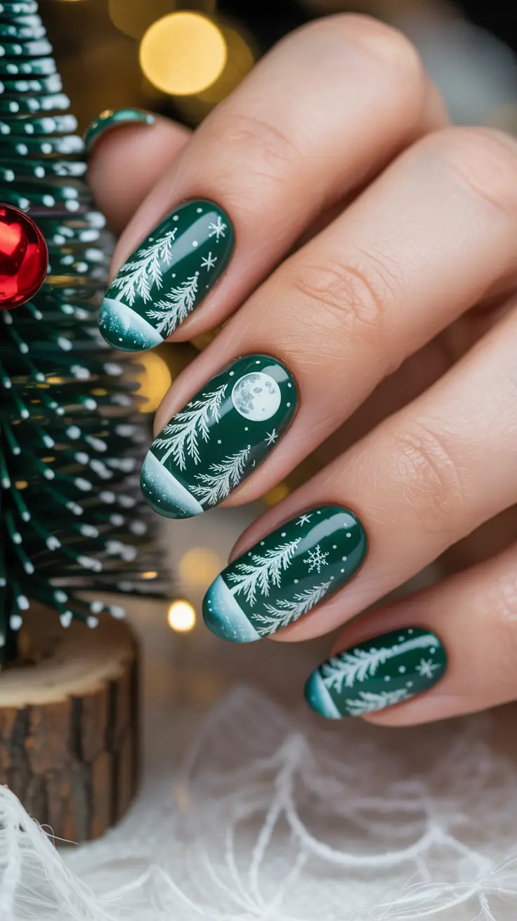 23 Christmas Nails Acrylic Ideas 2025 That Bring Festive Magic to Your Manicure