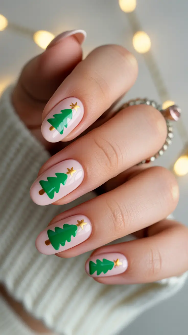 24 Christmas Tree Nails Ideas 2025: Festive, Chic & Totally Wearable Holiday Manicures