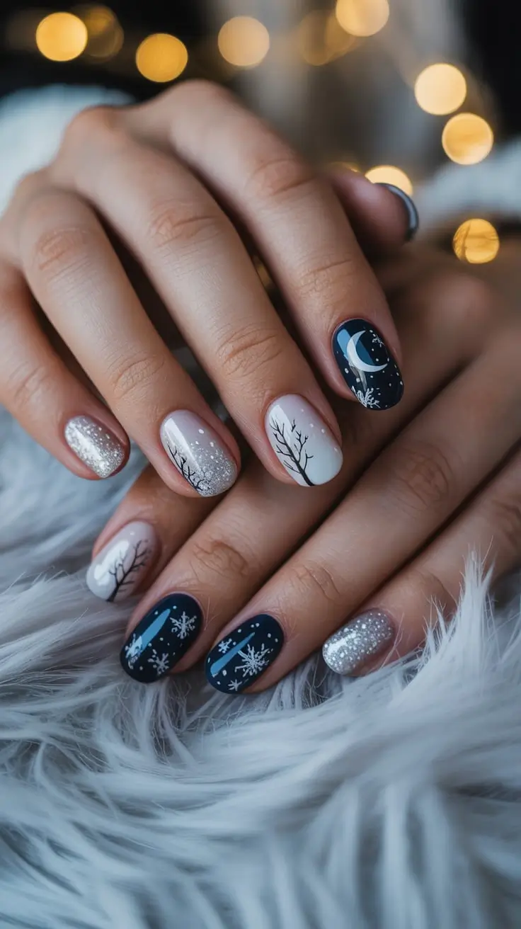 25 Winter Acrylic Nails 2025–2026: Stunning Seasonal Manicure Ideas