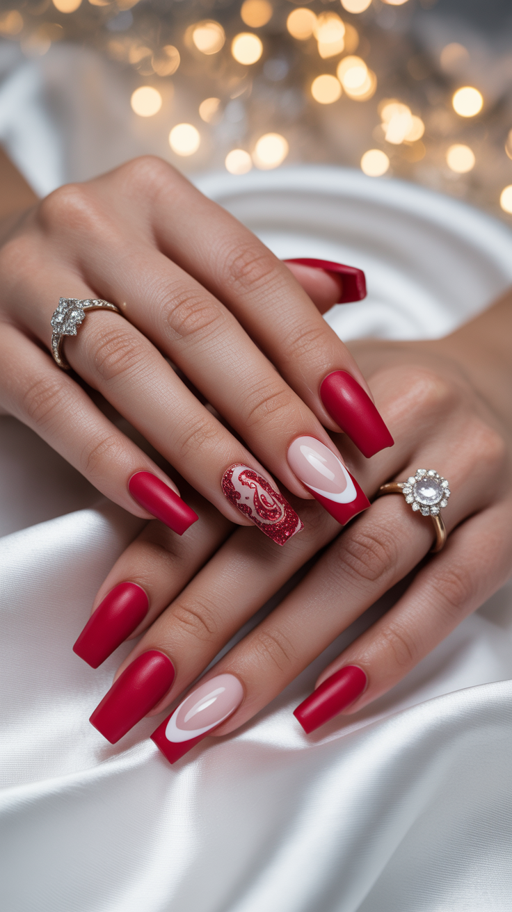 24 Stunning Coffin Winter Nails Design and Color Ideas 2025–2026 for a Chic Seasonal Look