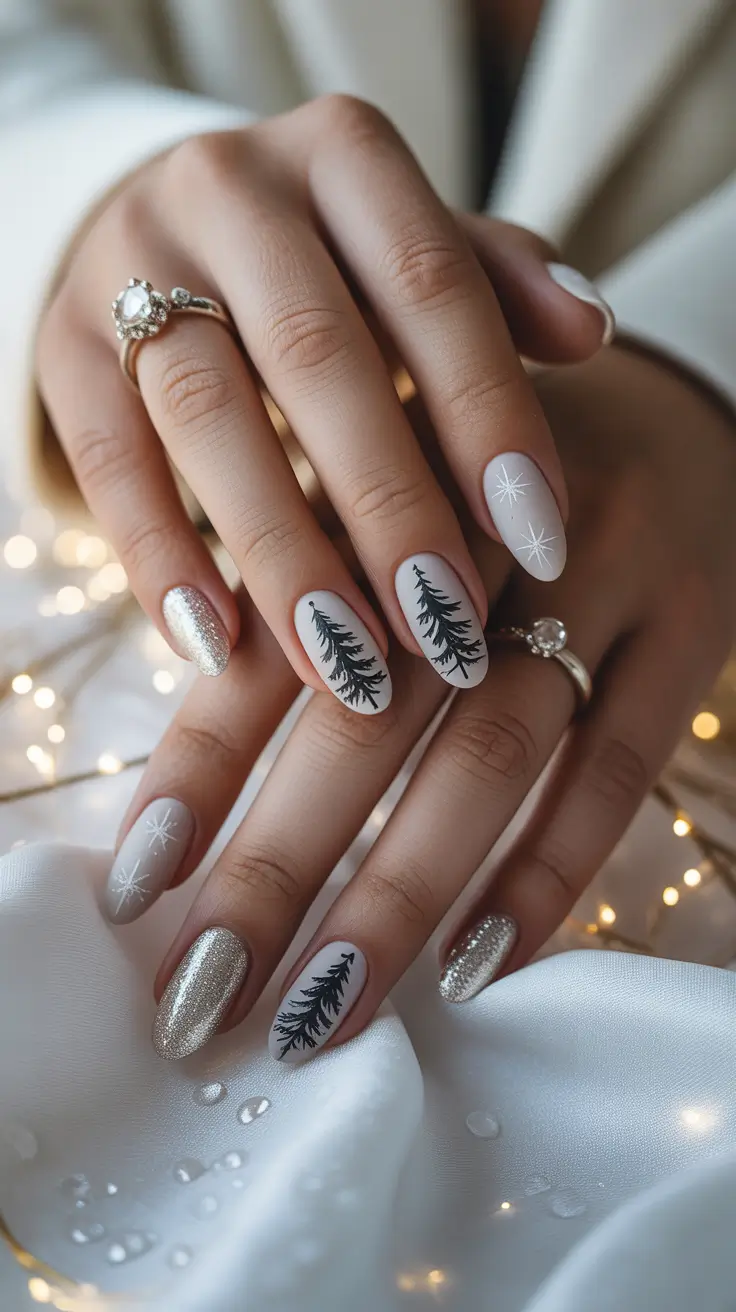 24 Christmas Tree Nails Ideas 2025: Festive, Chic & Totally Wearable Holiday Manicures