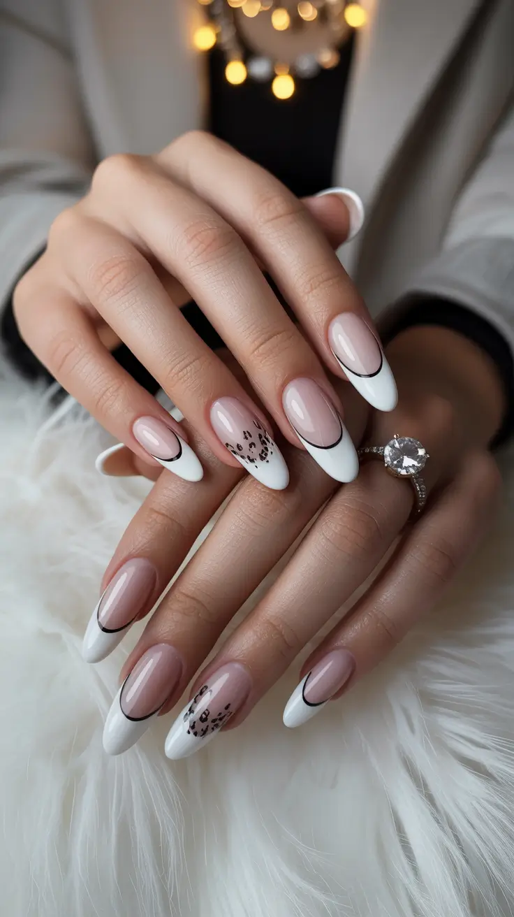 25 Winter French Tip Nails Ideas 2025–2026: Chic, Modern & Frost-Inspired Manicure Looks