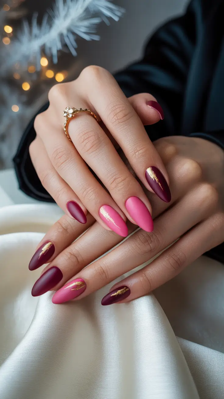 25 Winter Nails Almond Design and Color Ideas 2025–2026 That Feel Like Cozy Luxury