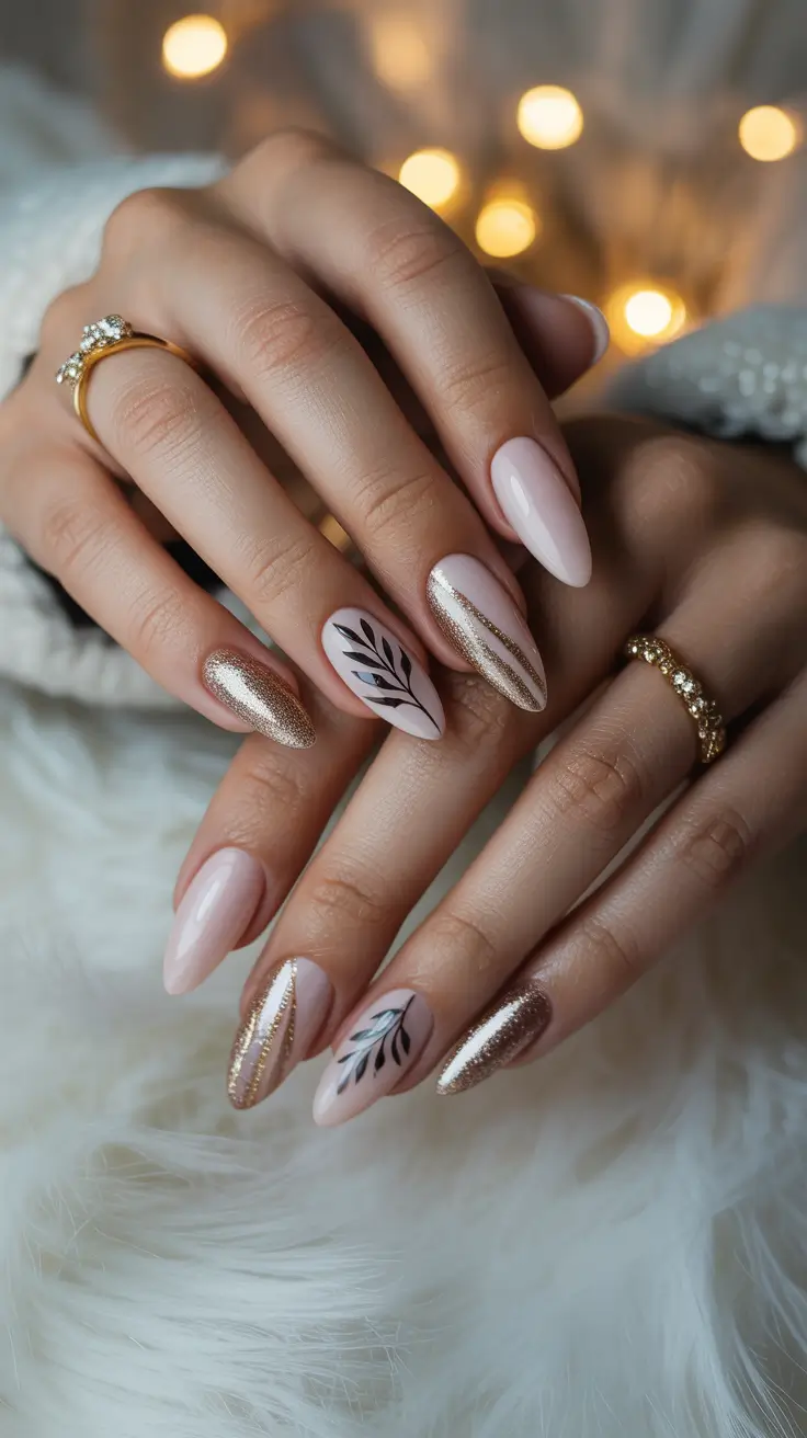 24 Winter Almond Nails 2025–2026: Trendy and Elegant Nail Designs for the Cold Season