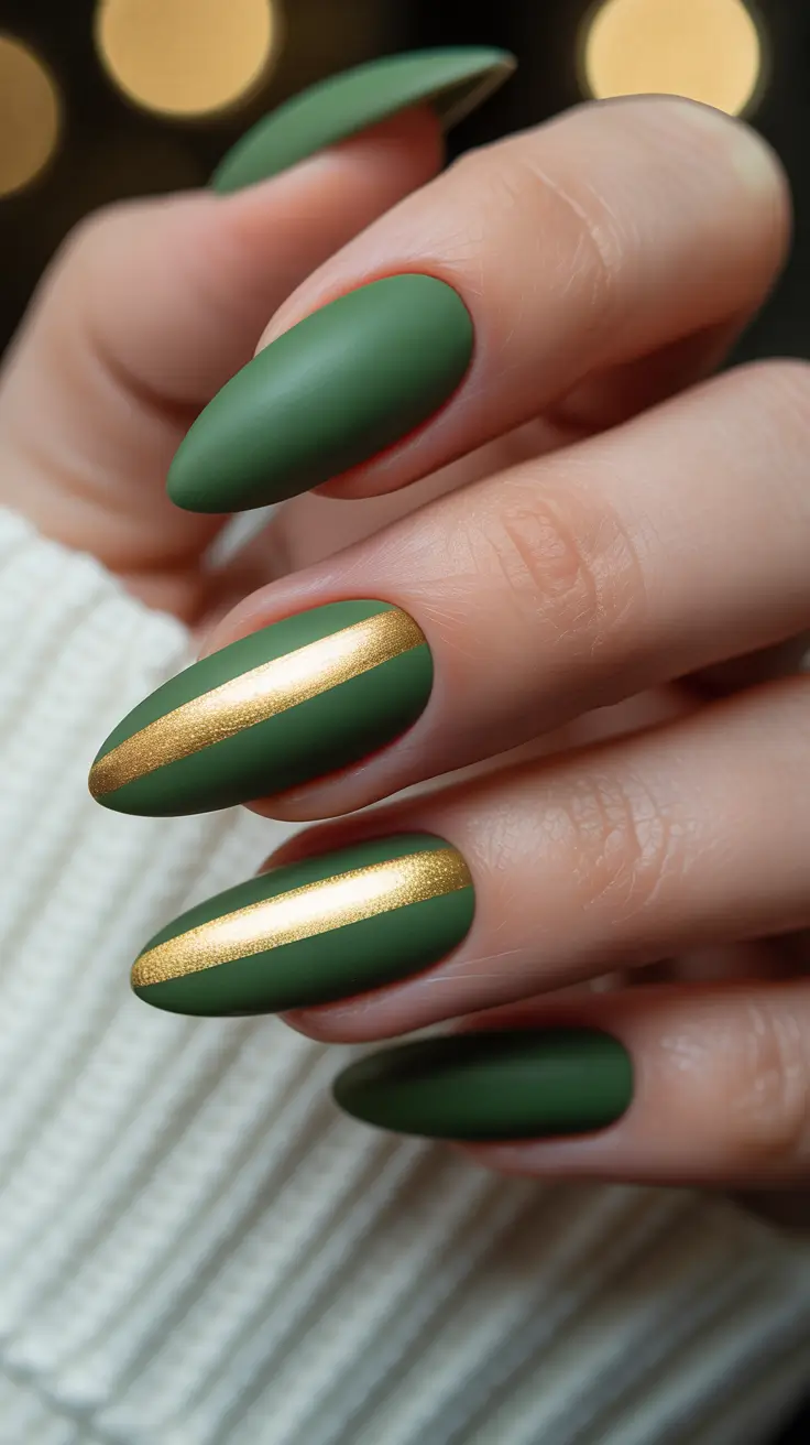 23 Green Winter Nails Ideas 2025–2026: Elegant, Cozy, and On-Trend Manicures to Try This Season