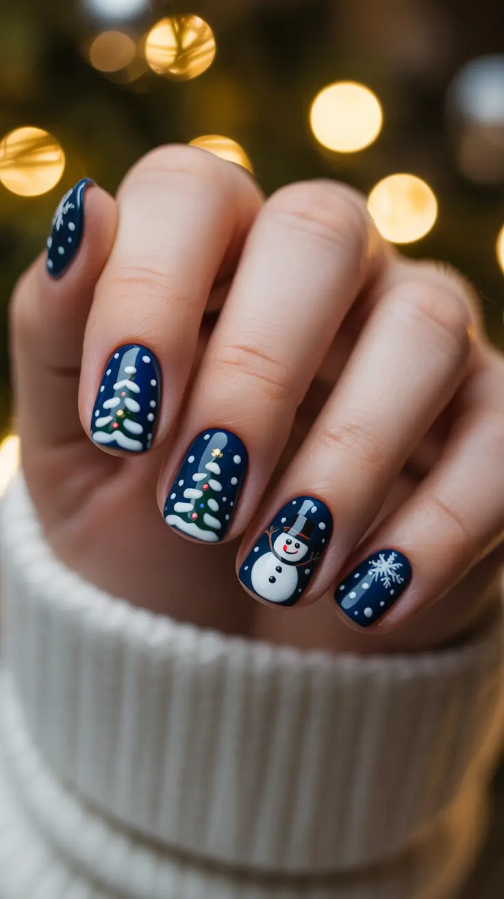 Chic in the Cold: 24 Short Winter Nail Designs & Colors to Warm Up 2025–2026