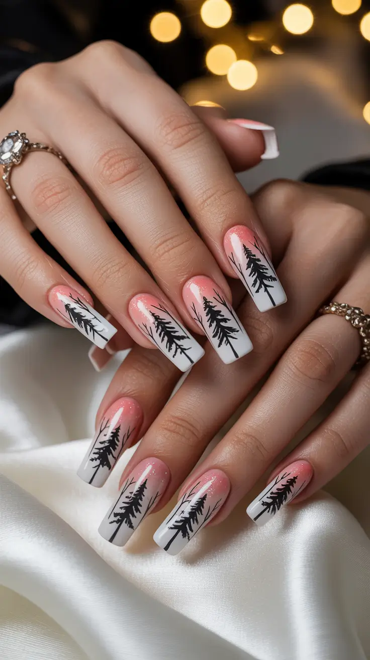 24 Stunning Coffin Winter Nails Design and Color Ideas 2025–2026 for a Chic Seasonal Look