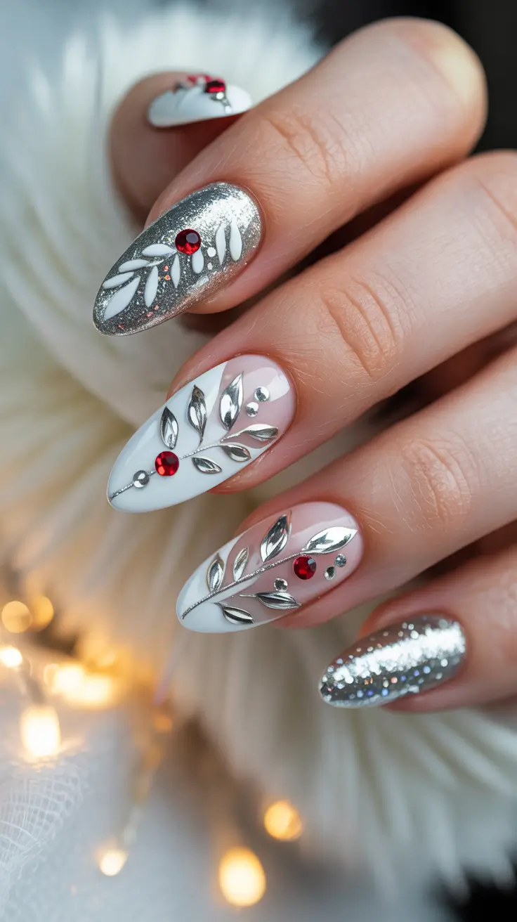 23 Christmas Nails Acrylic Ideas 2025 That Bring Festive Magic to Your Manicure