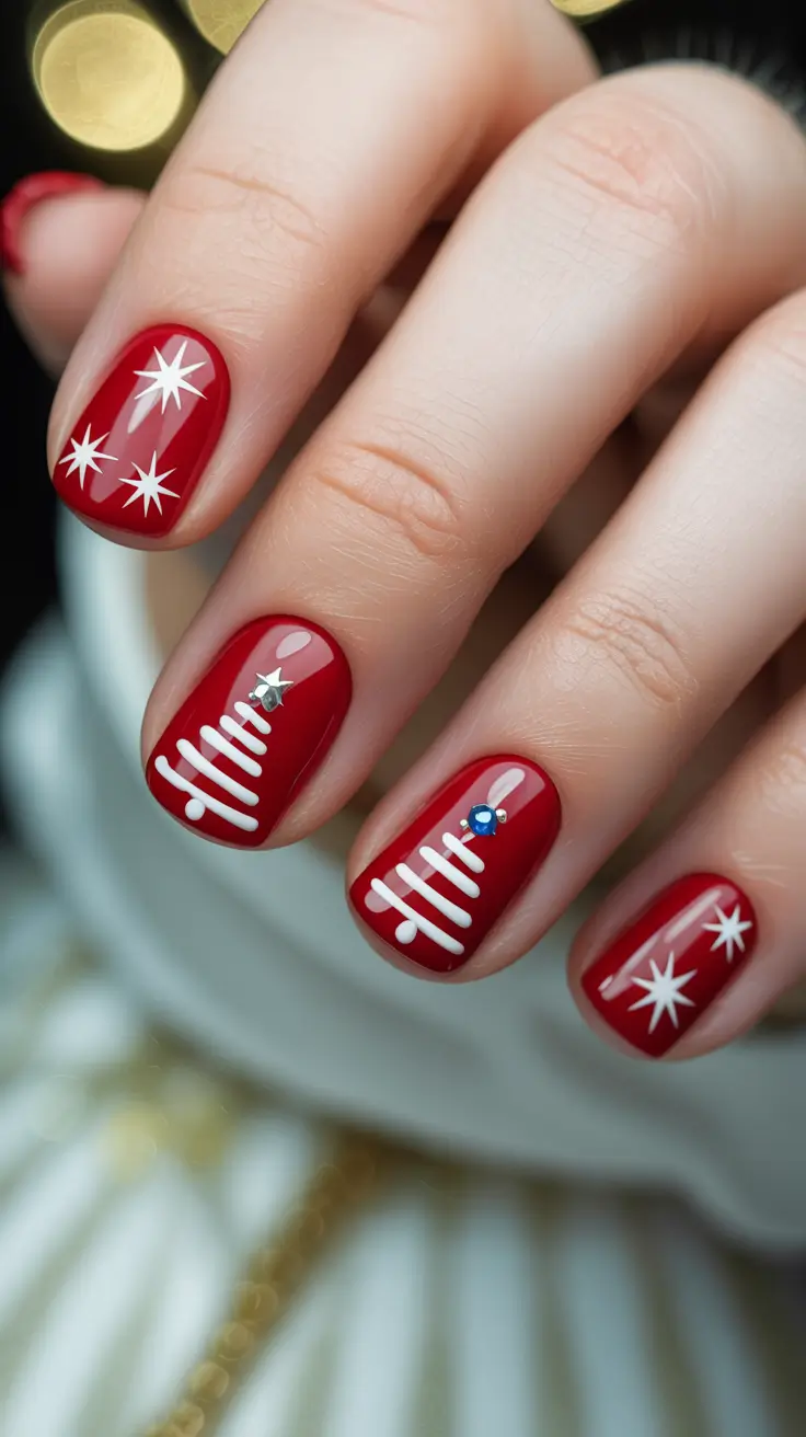 24 Simple Christmas Nails Ideas 2025 to Inspire Your Festive Manicure