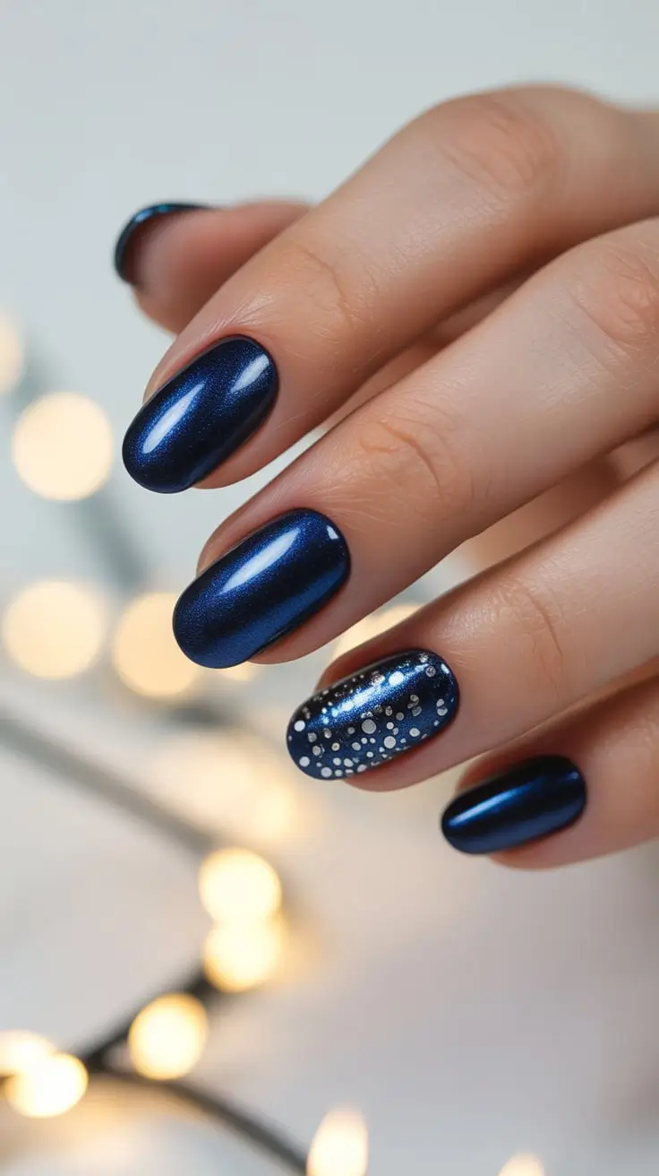 23 Blue Christmas Nails Ideas 2025 That Will Make Your Holiday Look Sparkle