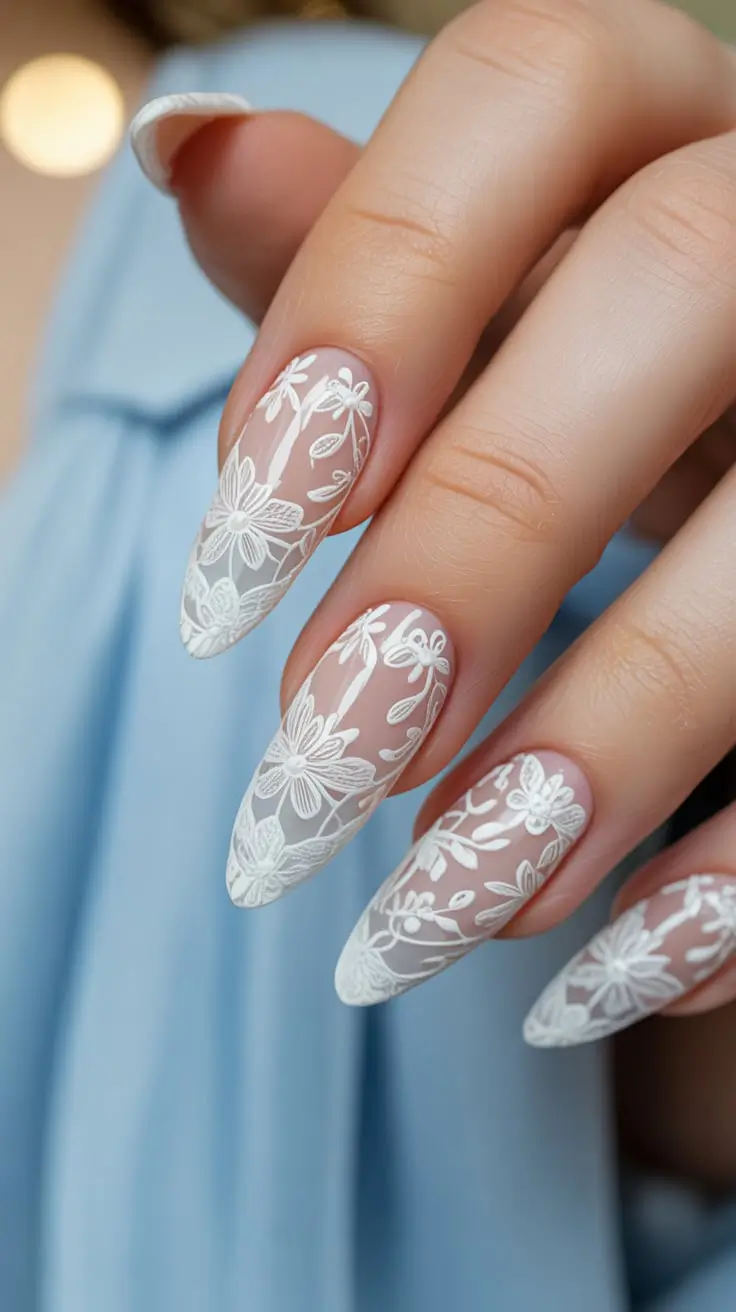 25 White Christmas Nails Ideas 2025: Elegant Winter Nail Designs to Shine This Holiday Season