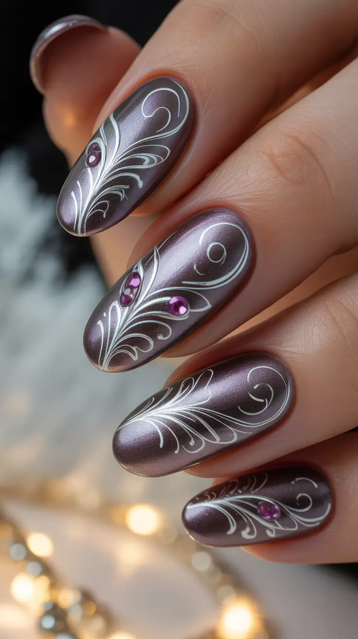 24 Winter Holiday Nails 2025–2026 That Shine With Festive Elegance