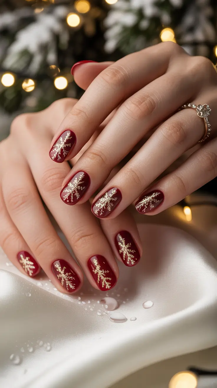23 Red Winter Nails Ideas 2025–2026: Elegant, Festive & Timeless Manicure Trends