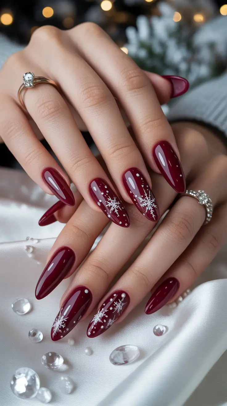 24 Red Christmas Nails Ideas 2025: Festive and Glamorous Holiday Manicures to Try This Season