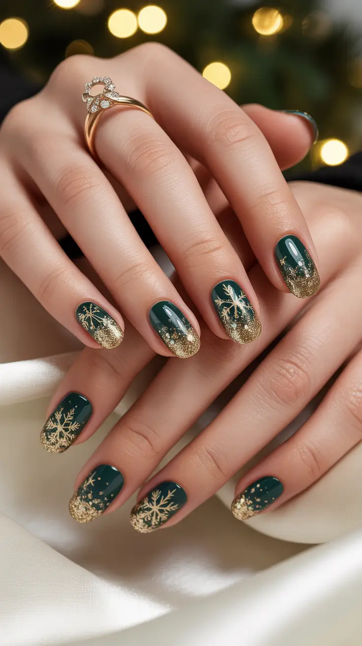 23 Green Christmas Nails Ideas 2025 to Inspire Your Festive Manicure Look