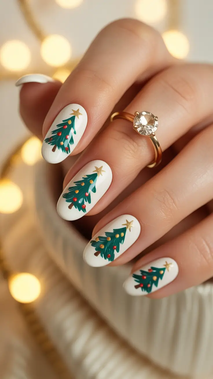 24 Christmas Tree Nails Ideas 2025: Festive, Chic & Totally Wearable Holiday Manicures