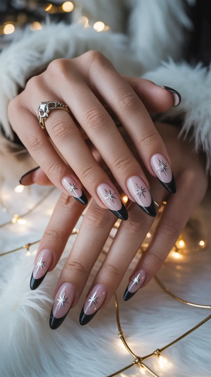 25 Winter French Tip Nails Ideas 2025–2026: Chic, Modern & Frost-Inspired Manicure Looks
