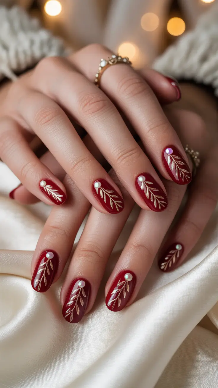 23 Red Winter Nails Ideas 2025–2026: Elegant, Festive & Timeless Manicure Trends