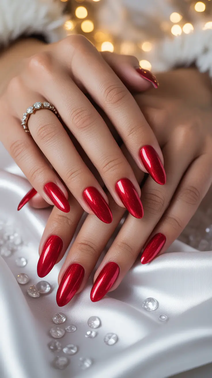 24 Red Christmas Nails Ideas 2025: Festive and Glamorous Holiday Manicures to Try This Season