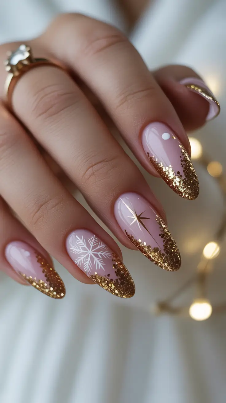 25 Pink Christmas Nails Ideas 2025: Festive, Chic & Totally On-Trend