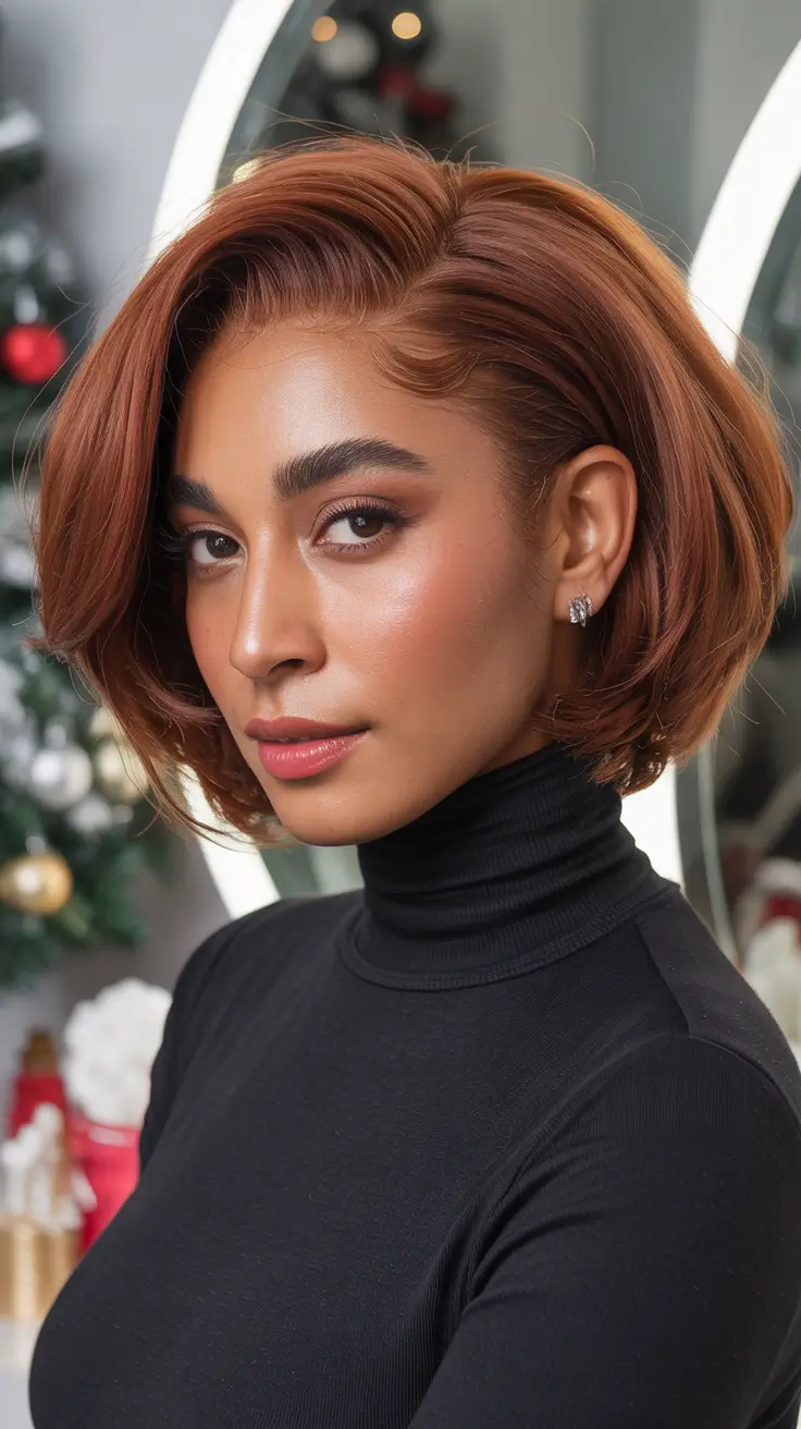 23 Stunning Winter Hair Colors for Dark Skin to Try in 2025–2026