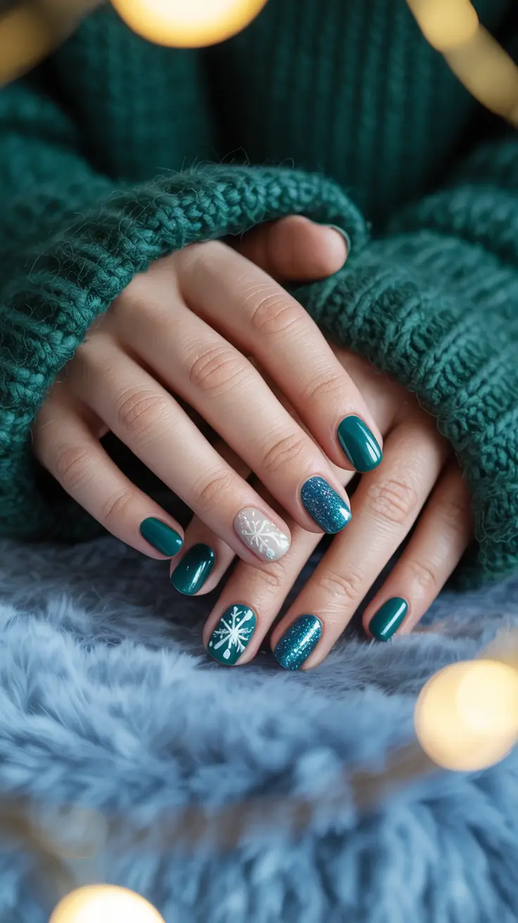 24 Short Winter Nails Ideas 2025–2026: Chic, Cozy, and Trendy Manicure Inspiration for the Season