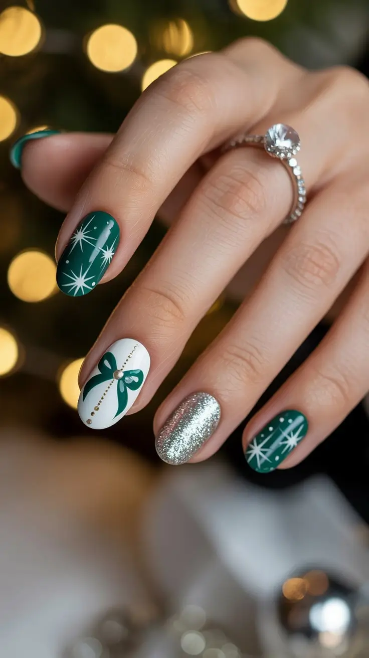 23 Green Winter Nails Ideas 2025–2026: Elegant, Cozy, and On-Trend Manicures to Try This Season