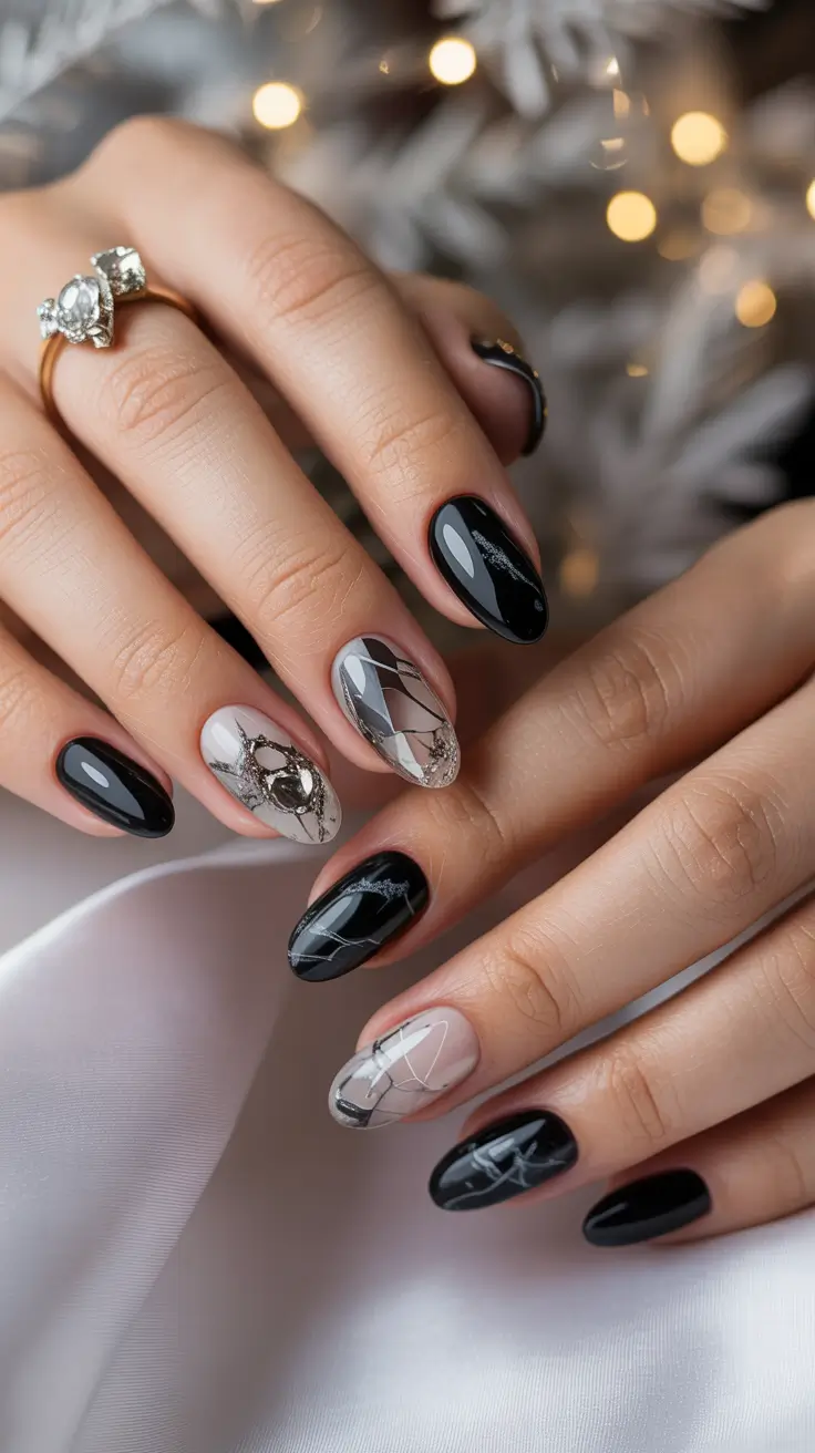 25 Winter Nails Almond Design and Color Ideas 2025–2026 That Feel Like Cozy Luxury