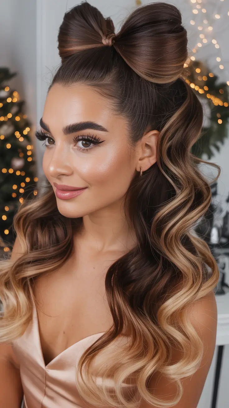 22 Christmas Party Hairstyles Ideas 2025 That Will Make You Shine All Night
