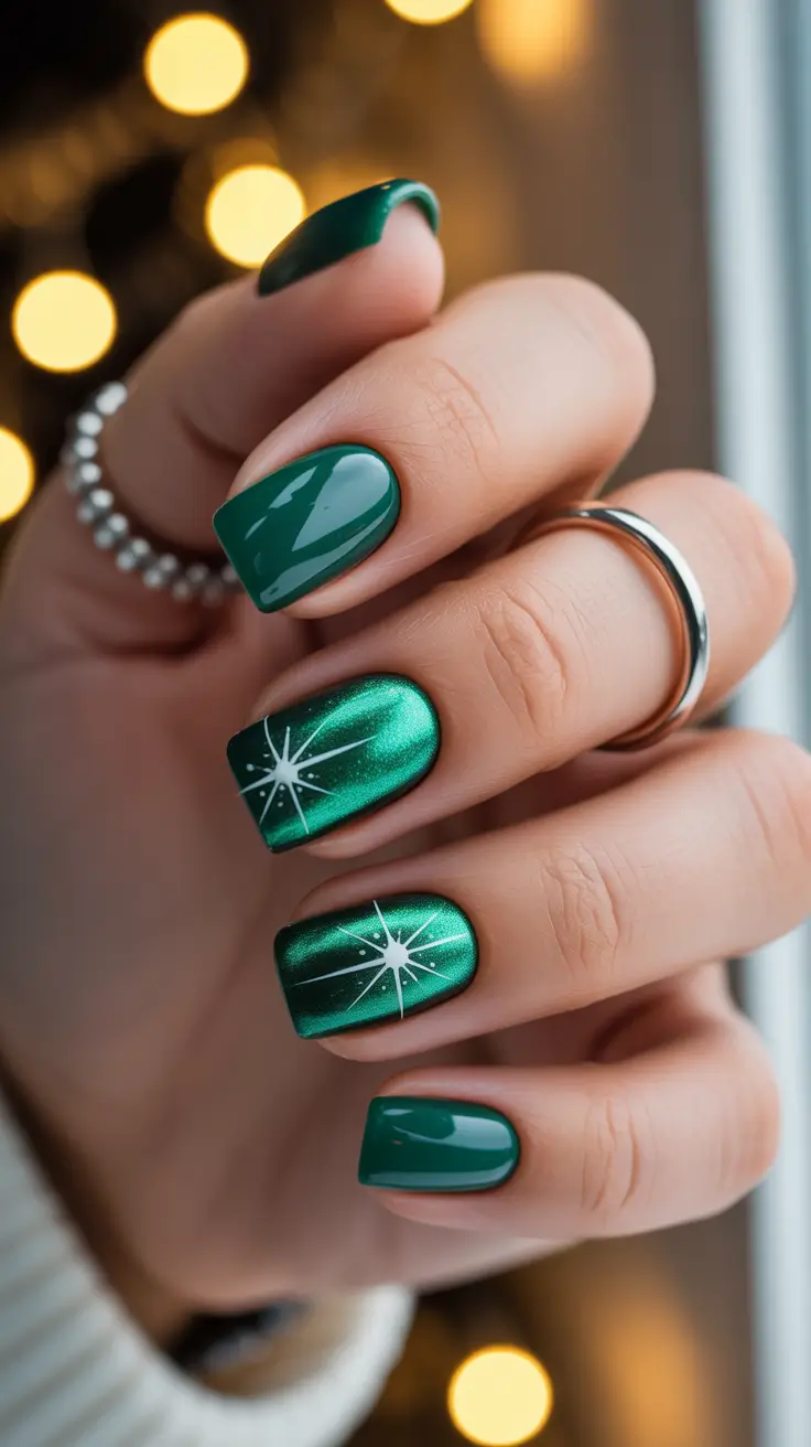 24 Simple Christmas Nails Ideas 2025 to Inspire Your Festive Manicure