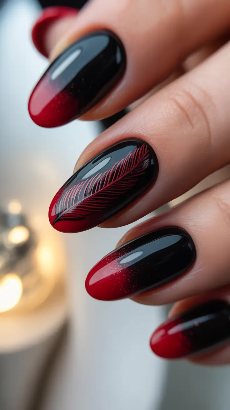 23 Black Christmas Nails Ideas 2025: Elegant, Bold & Festive Winter Nail Designs
