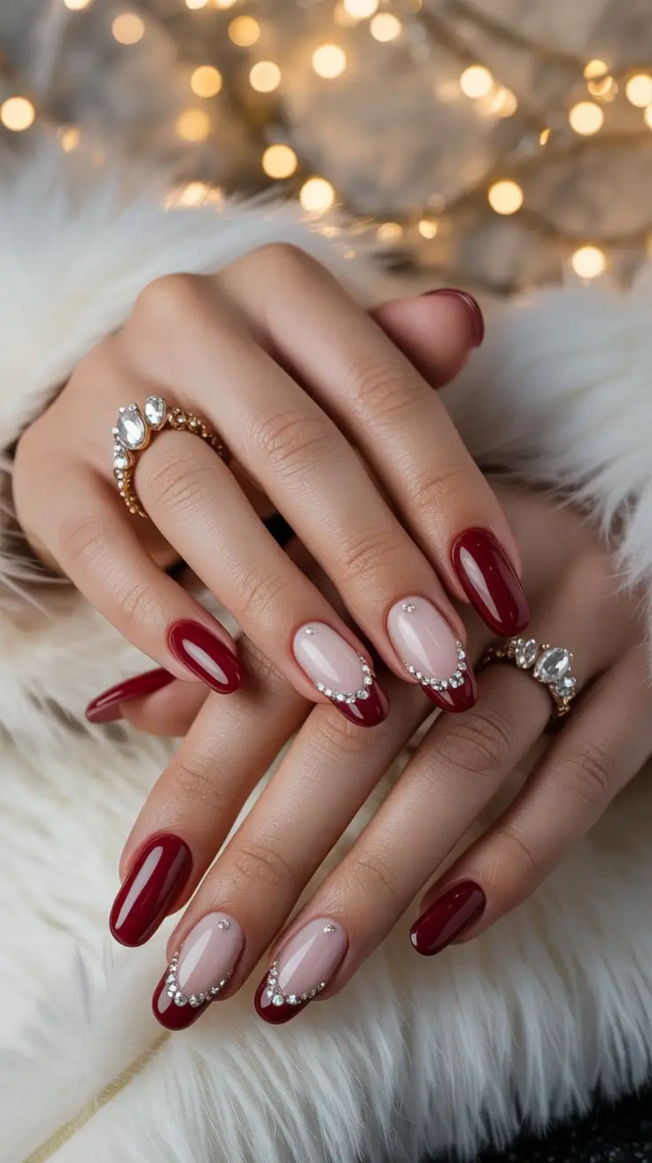 25 Winter French Tip Nails Ideas 2025–2026: Chic, Modern & Frost-Inspired Manicure Looks