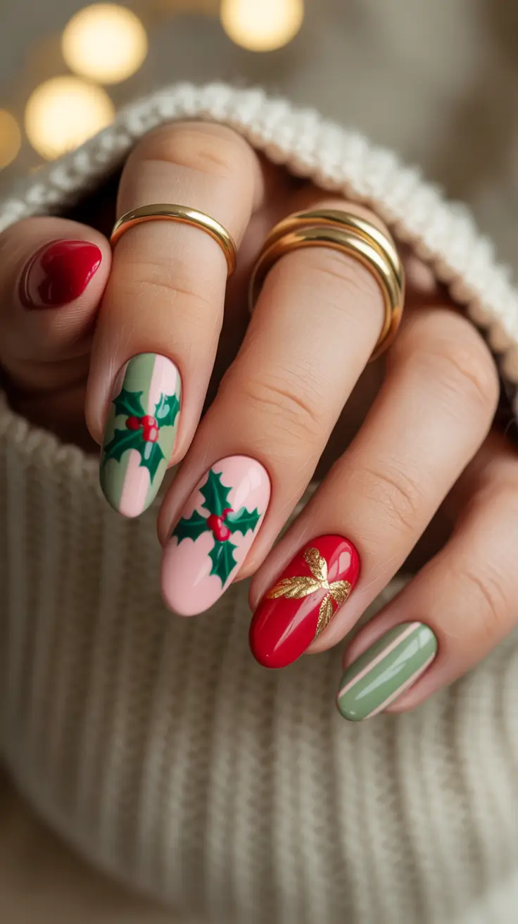 22 Christmas Nail Art Ideas 2025: Festive, Chic & Trendy Holiday Manicures