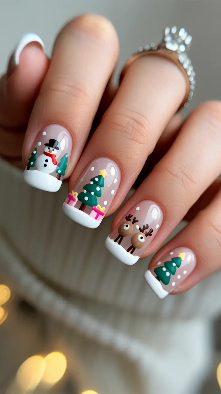 24 Christmas Tree Nails Ideas 2025: Festive, Chic & Totally Wearable Holiday Manicures